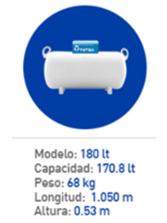 tanque estacionario tatsa 180-min