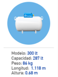 tanque estacionario tatsa 300lt-min